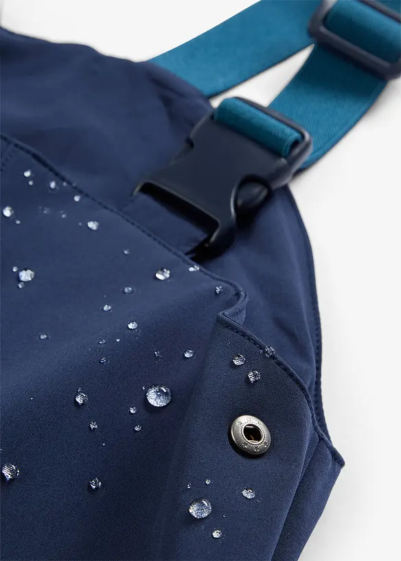 Pantalon de pluie thermique en softshell déperlant, bonprix