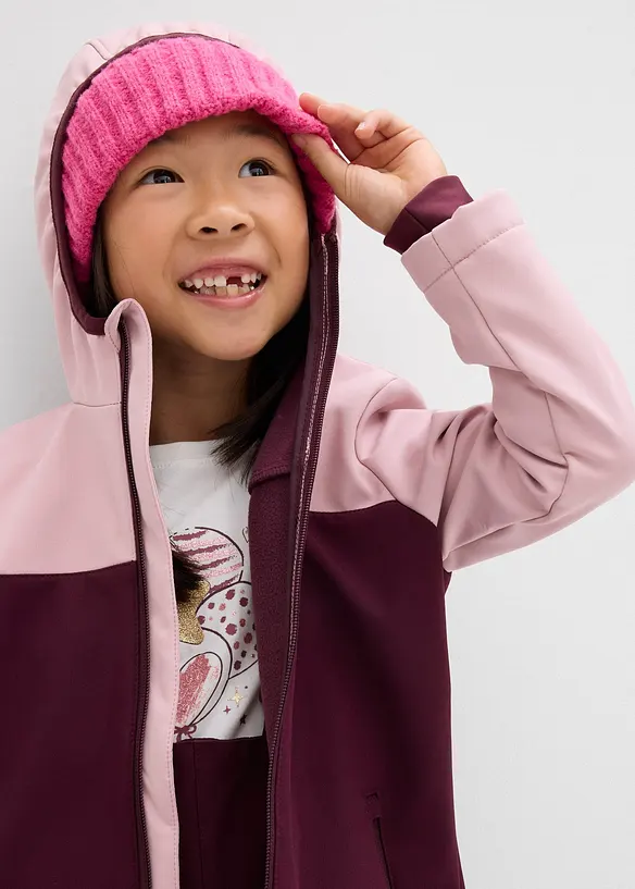 Parka thermique en softshell déperlant, bonprix