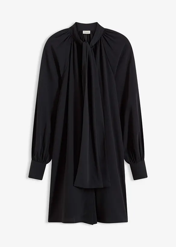 Robe blouse à lavallière, bonprix