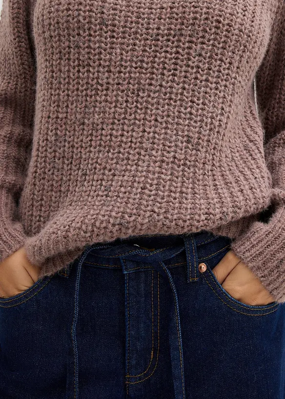 Grobstrick-Pullover, bonprix