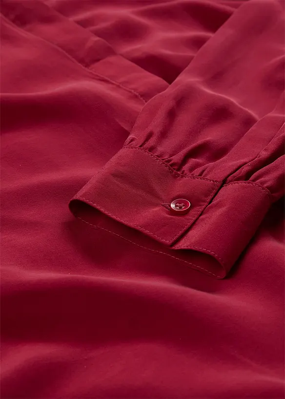 Bluse mit Seidenanteil, bonprix