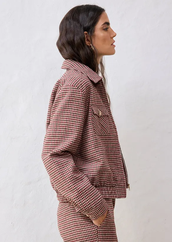 Blouson mit Wollanteil, bonprix