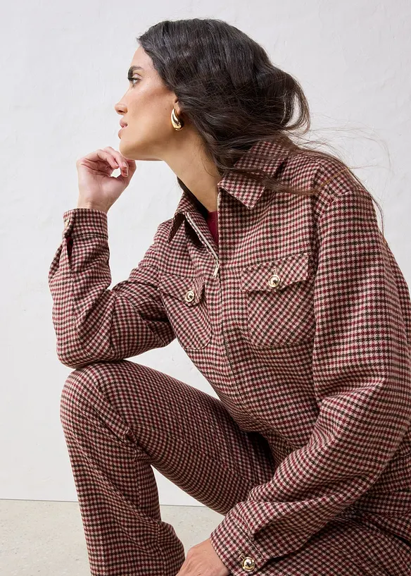 Blouson mit Wollanteil, bonprix