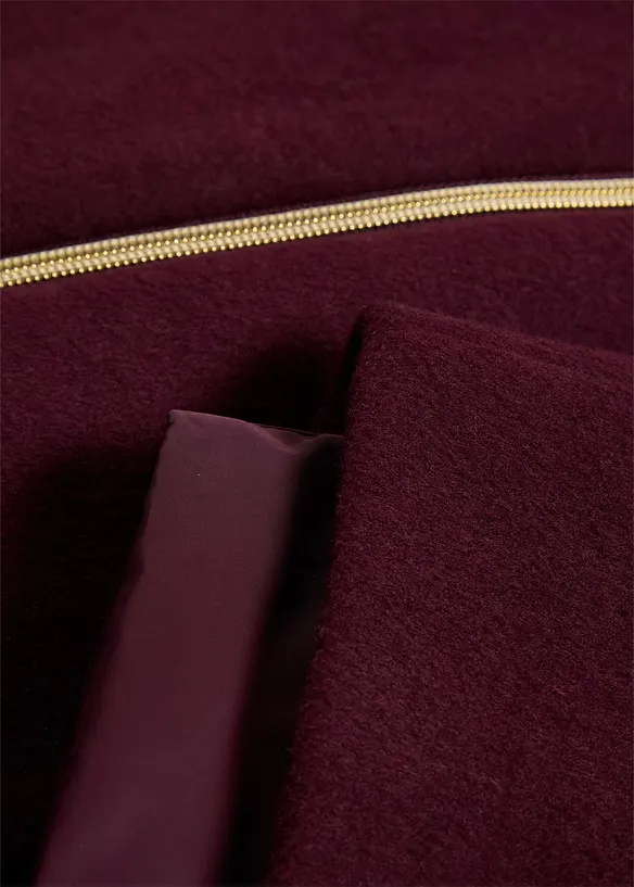 Wollmantel mit Daunen-Innenjacke (2tlg. Set), bonprix