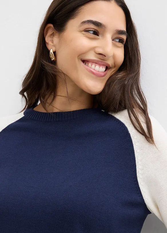 Pull à manches raglan, bonprix