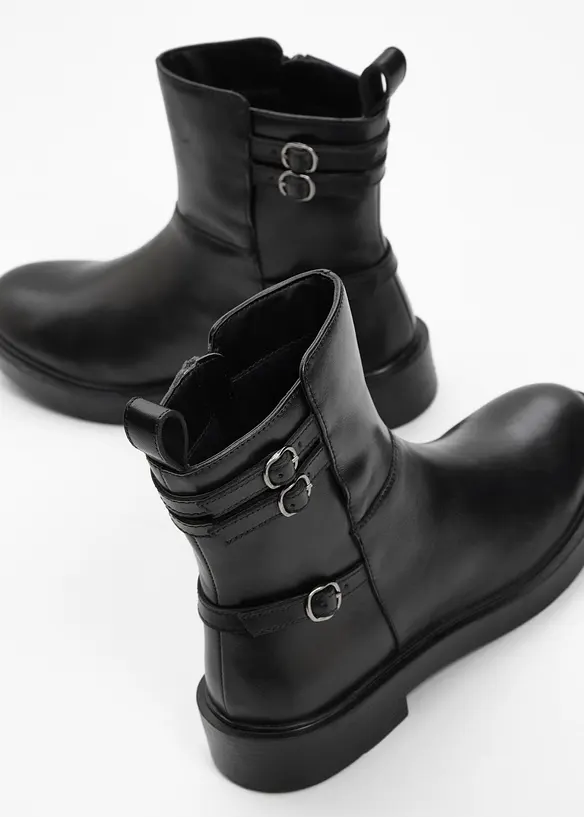Boots aus Leder, bonprix