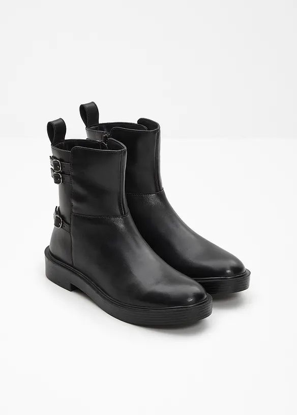 Boots aus Leder, bonprix