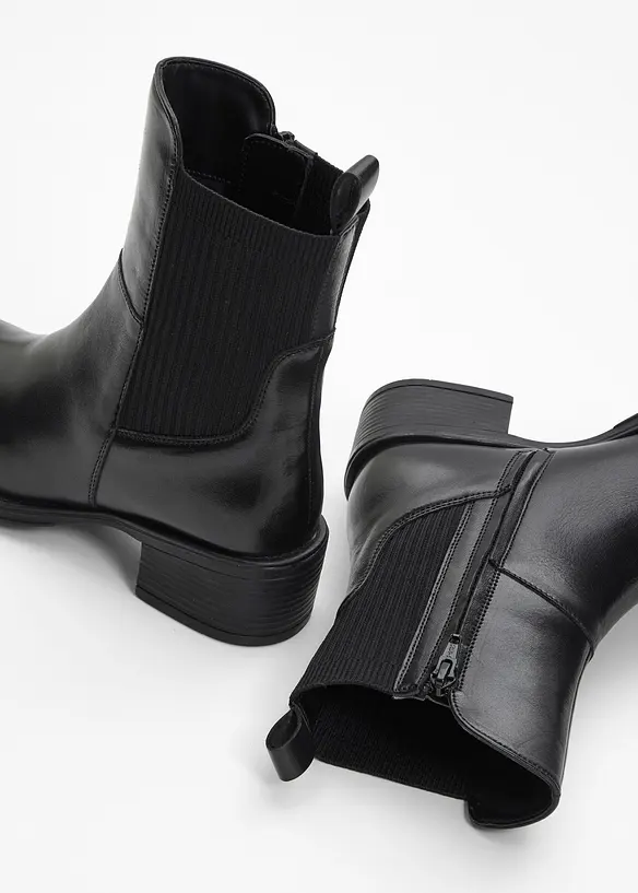 Boots aus Leder, bonprix
