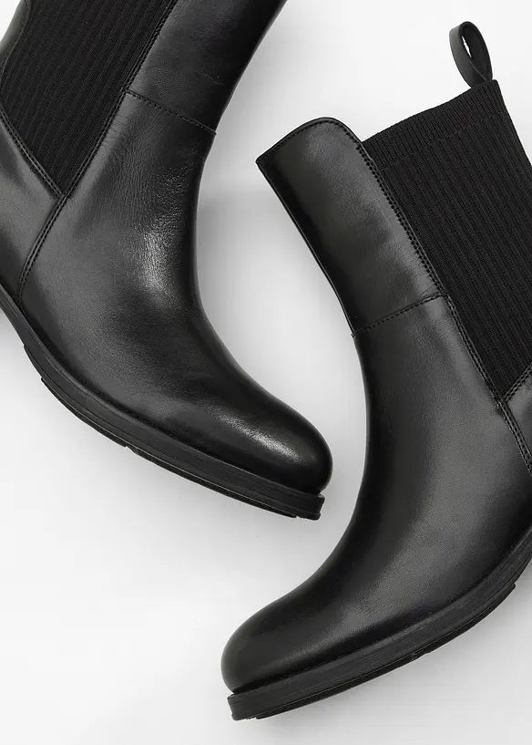 Boots aus Leder, bonprix
