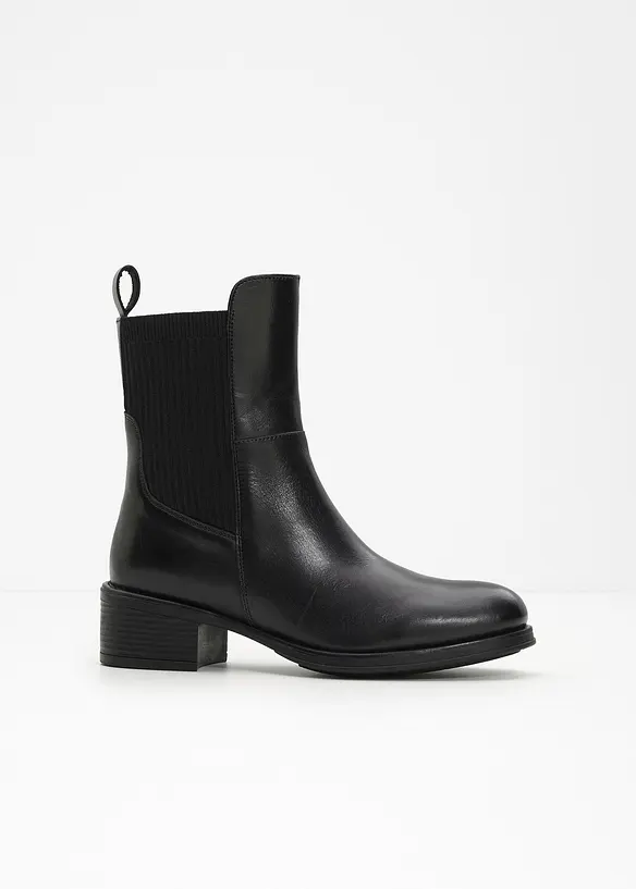 Boots aus Leder, bonprix