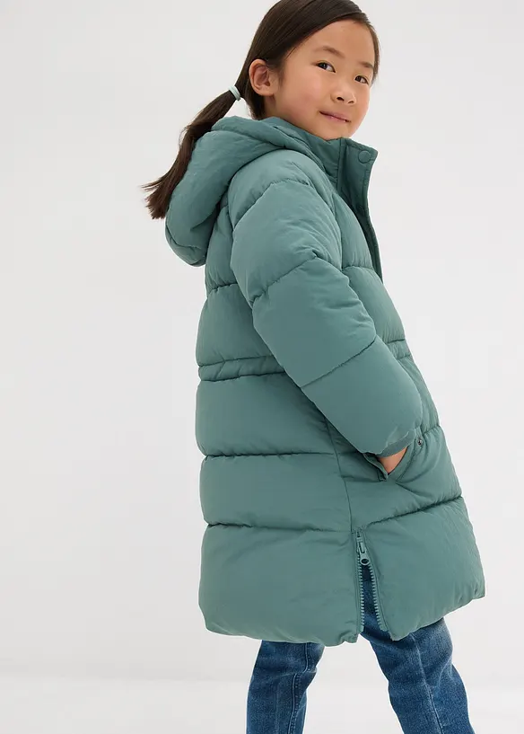 Doudoune fille mi-longue et rembourrée, bonprix