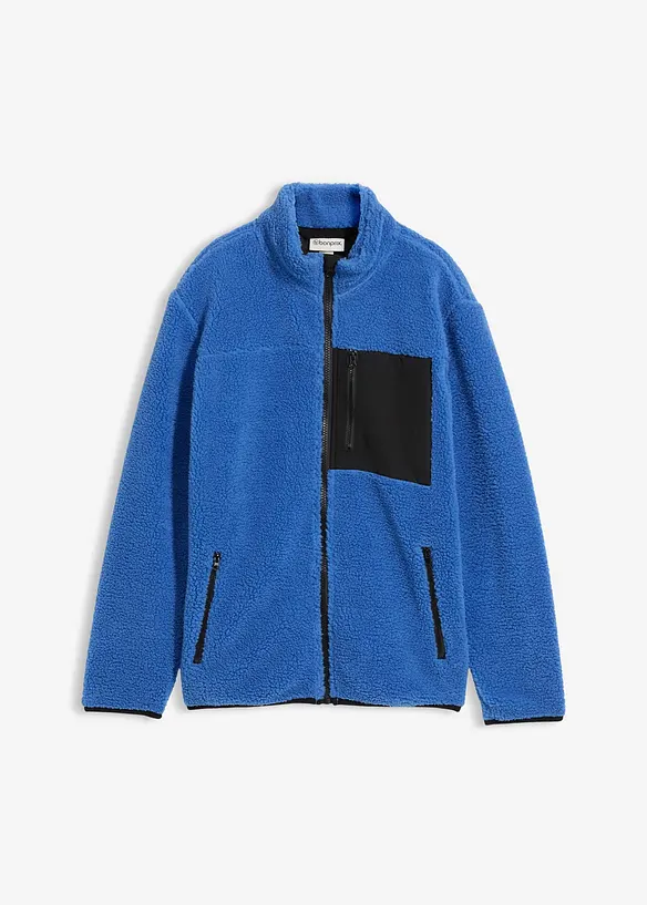 Teddy-Fleece Jacke, bonprix
