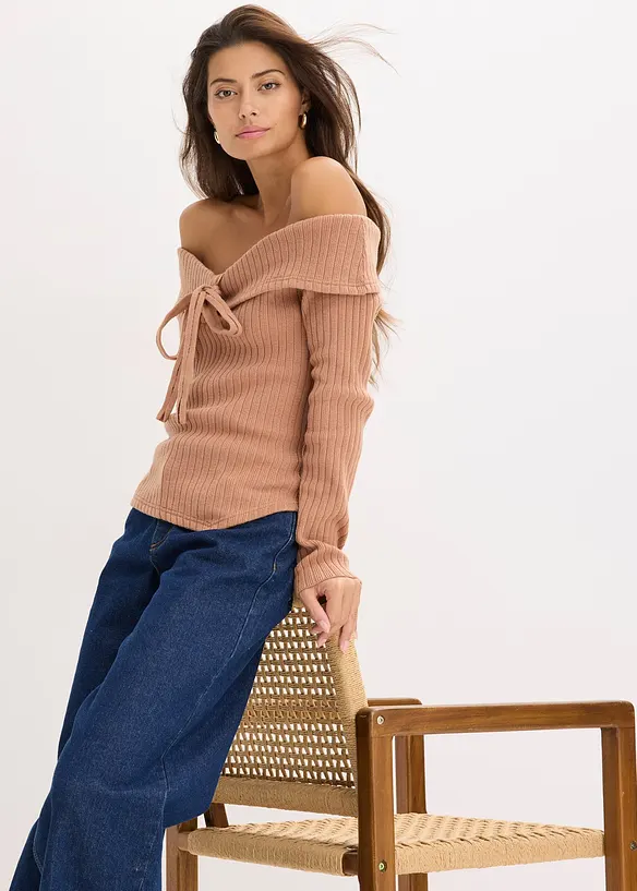 Ripp-Pullover, bonprix