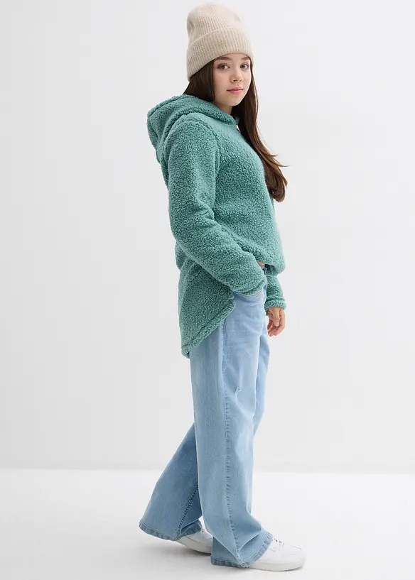 Pull en sherpa, bonprix