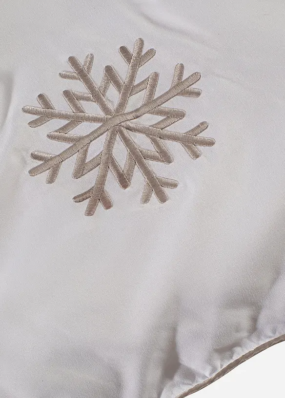 Bettdecke Daunen Touch Schneeflocke extrawarm, bonprix