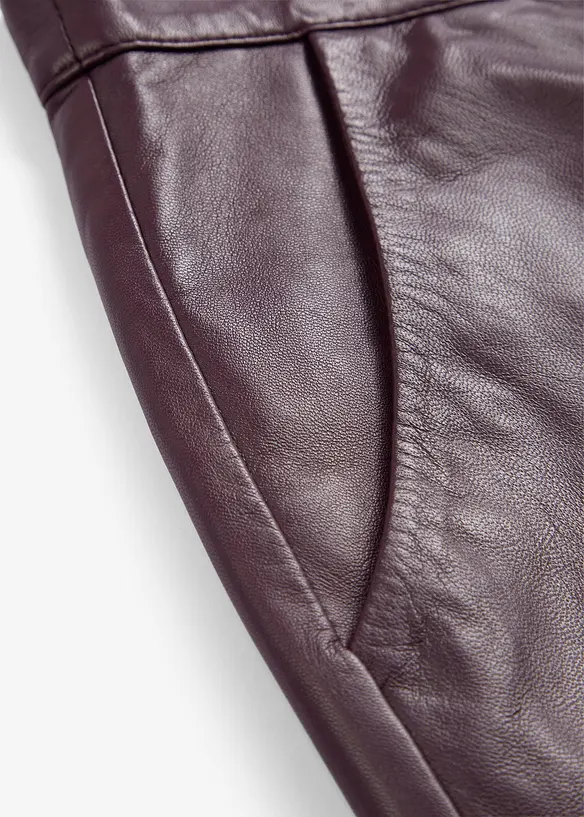 Lederhose aus Lammnappa, bonprix