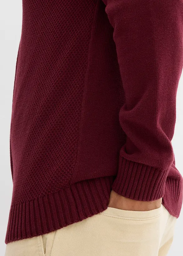 Feinstrickjacke aus reiner Baumwolle, bonprix