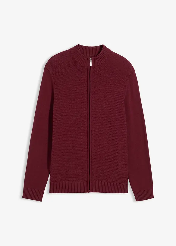 Feinstrickjacke aus reiner Baumwolle, bonprix