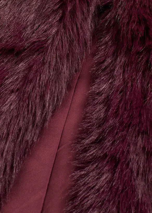 Fellimitat-Jacke, bonprix