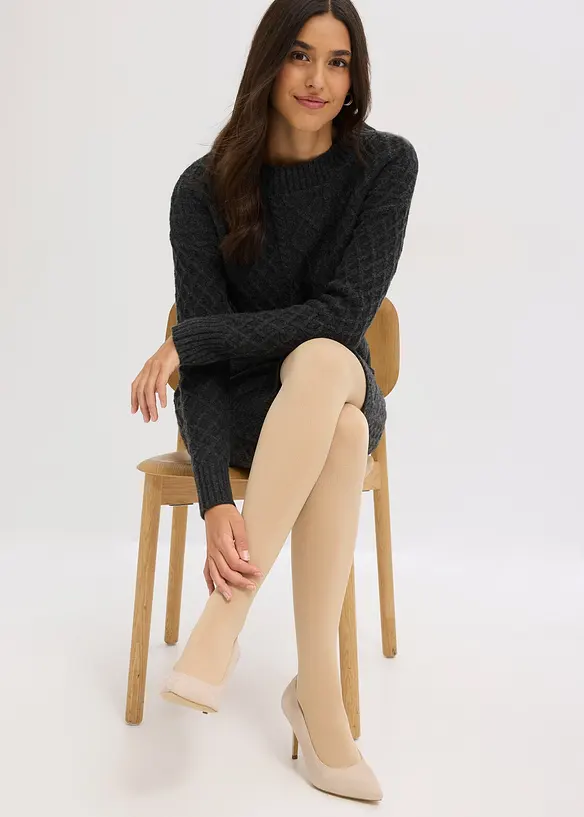 Collant chaud en polaire 140den, bonprix