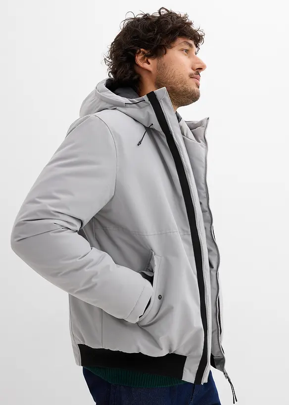 Blouson rembourré avec détails sportifs, bonprix