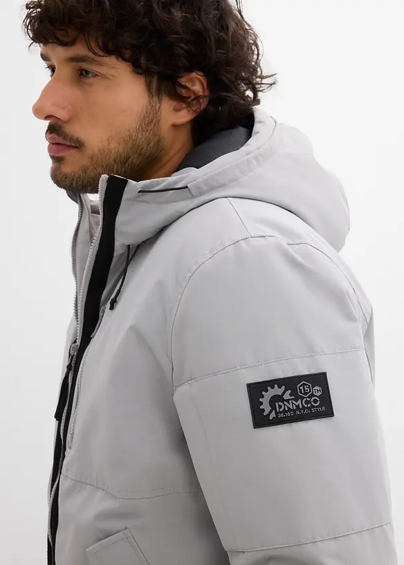 Blouson rembourré avec détails sportifs, bonprix