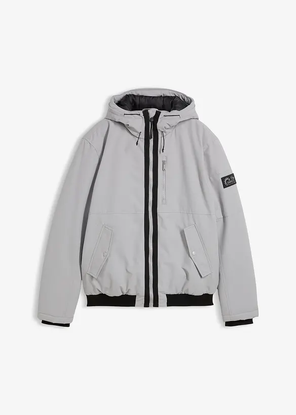 Blouson rembourré avec détails sportifs, bonprix