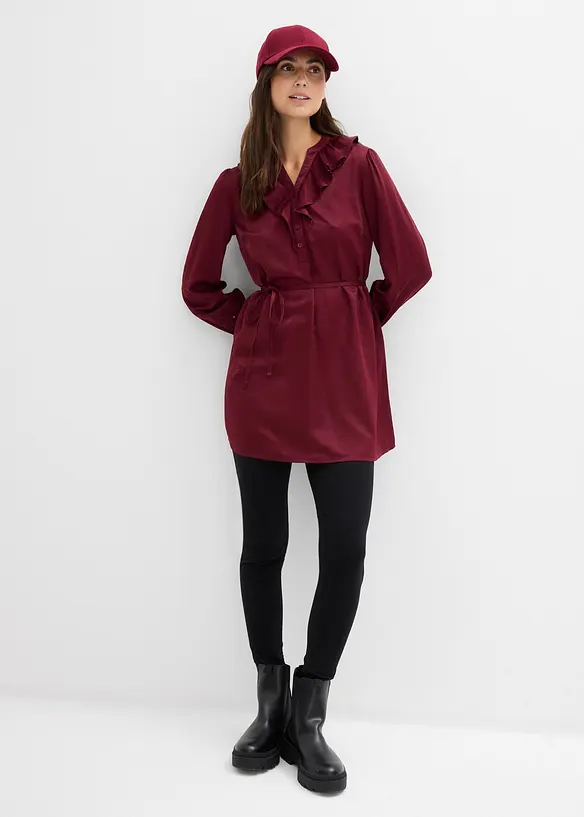 Umstands-Bluse aus weichem Satin, bonprix