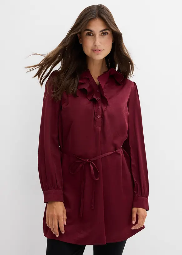 Umstands-Bluse aus weichem Satin, bonprix