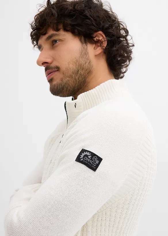 Pull à col montant, bonprix