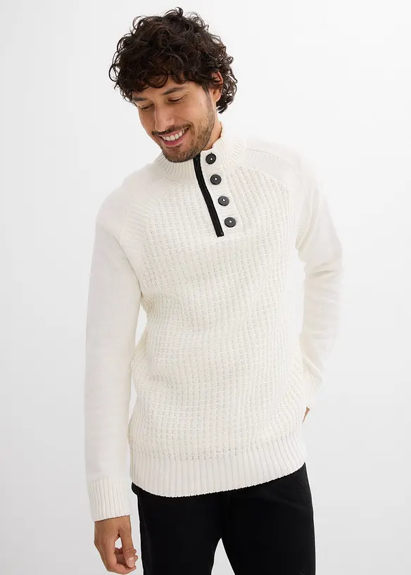 Pull à col montant, bonprix