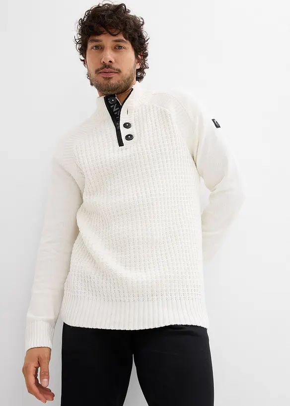 Pull à col montant, bonprix
