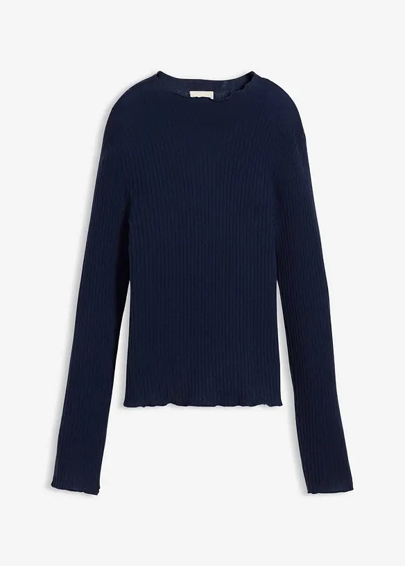 Pullover aus superfeiner Merinowolle, bonprix