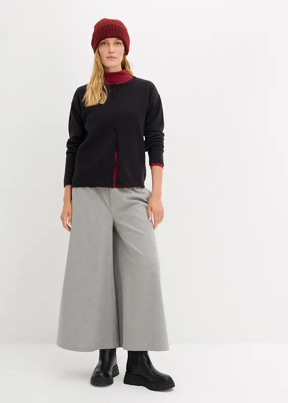 Gilet en fine maille, bonprix