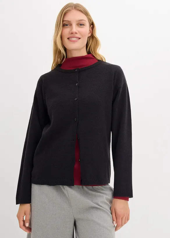 Gilet en fine maille, bonprix