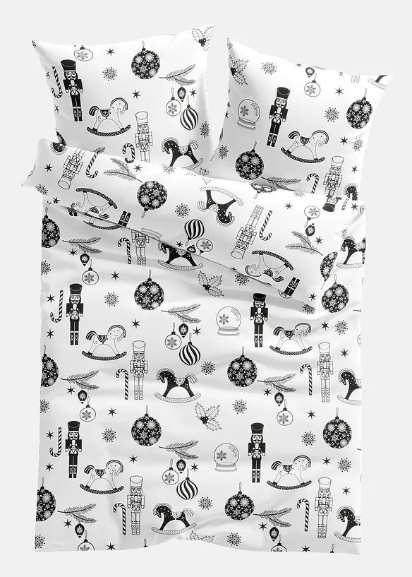 Bettwäsche mit Nußknackern, bonprix