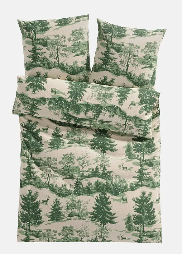 Bettwäsche mit Waldlandschaft, bonprix