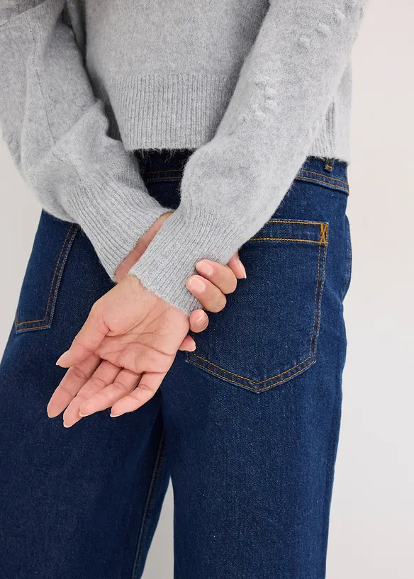 Ajour-Strickjacke, bonprix