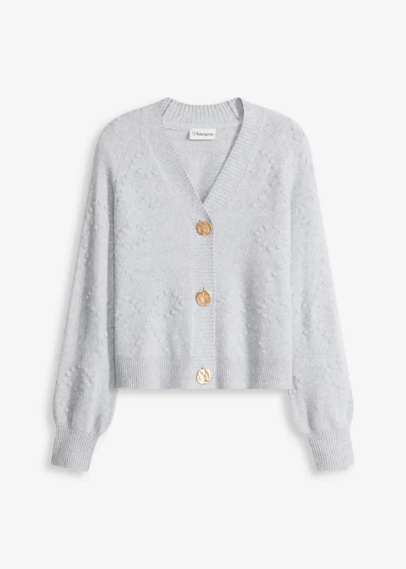 Ajour-Strickjacke, bonprix