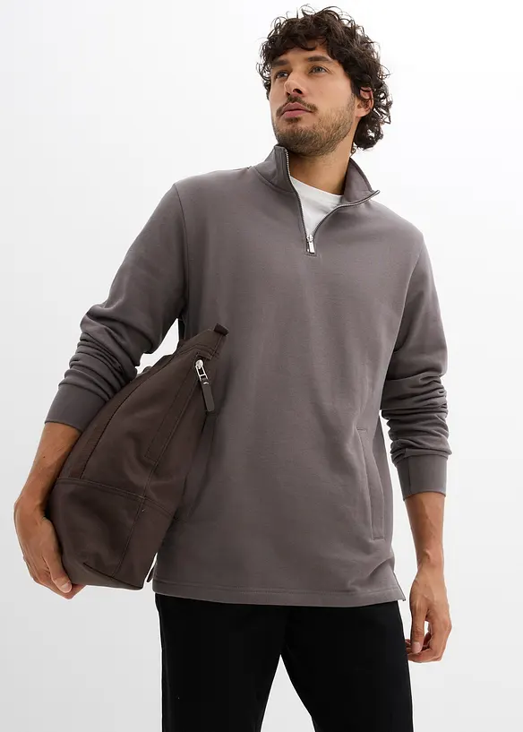 Sweat 100% coton, bonprix