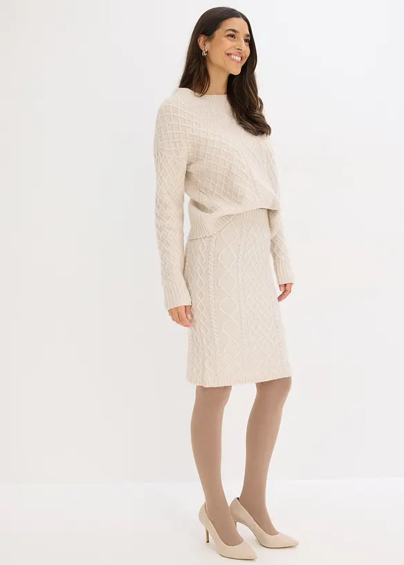 Thermo Strumpfhose 150den mit Fleece Futter, bonprix