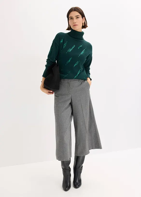 Oversize Pullover aus softem Viskose-Mix, bonprix