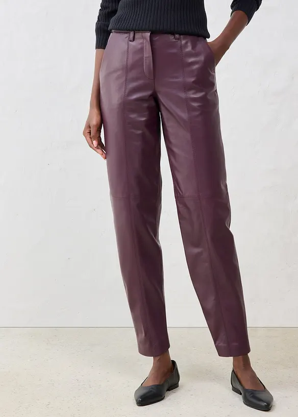 Lederhose aus Lammnappa, bonprix