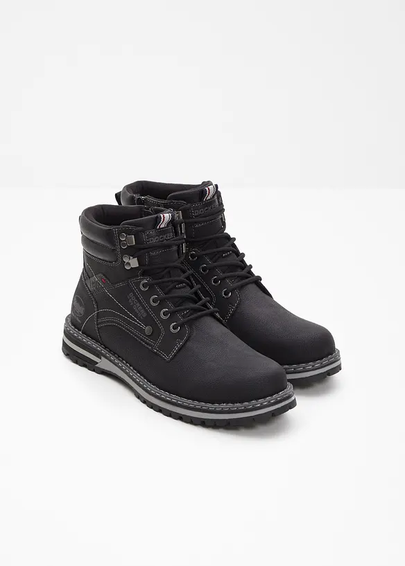 Boots lacées Dockers par Gerli, Dockers by Gerli