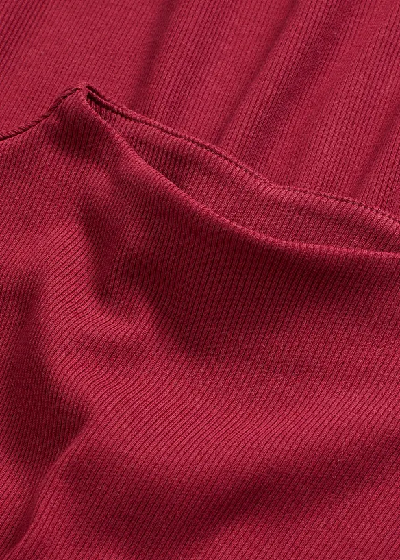 Geripptes Langarmshirt, bonprix