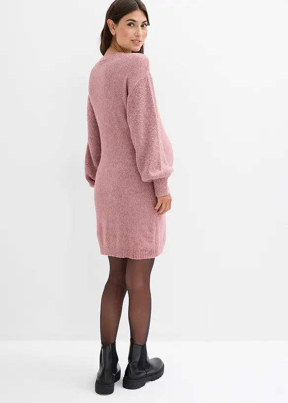 Umstandsstrick- und Stillstrickkleid mit langer Knopfleiste, bonprix