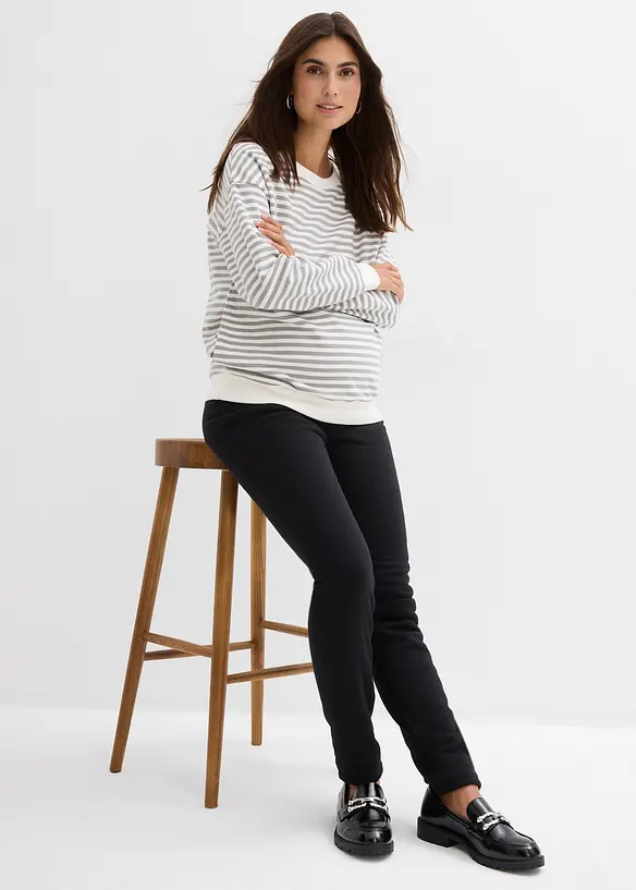 Wärmende Umstands-Leggings mit Teddyfutter, bonprix
