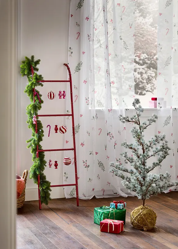 Gardine mit Weihnachtsmotiv (1er Pack), bonprix