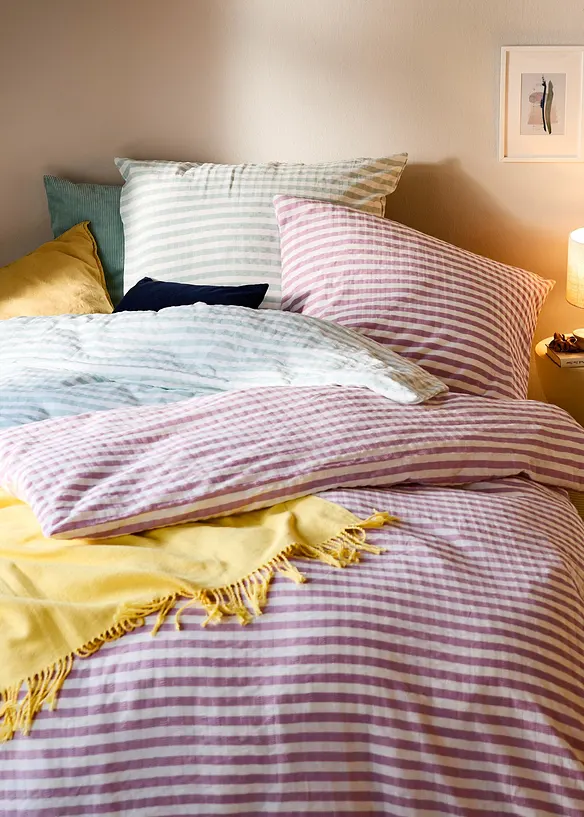 Parure de lit en seersucker, bonprix