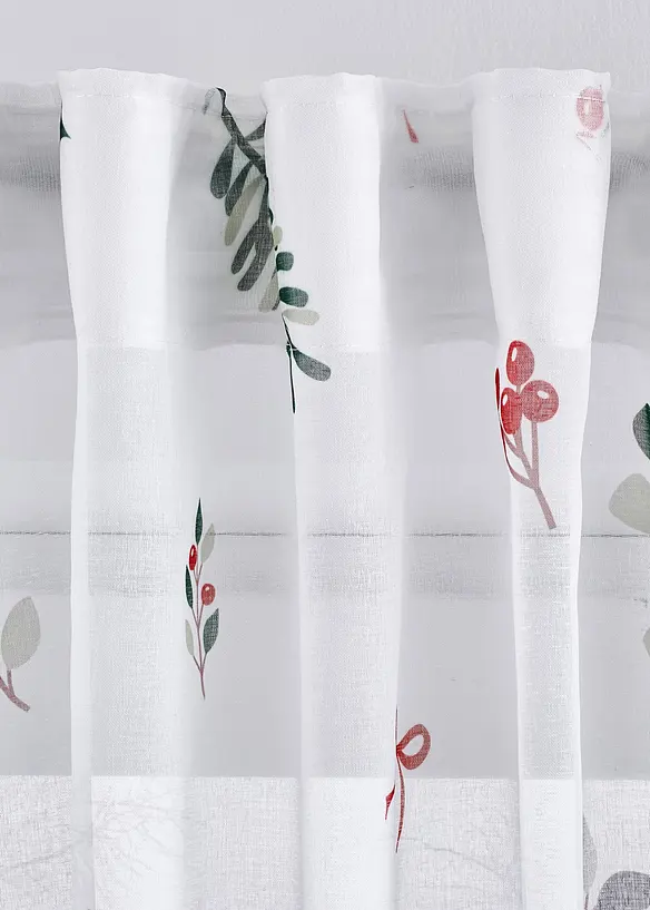Gardine mit Weihnachtsmotiv (1er Pack), bonprix